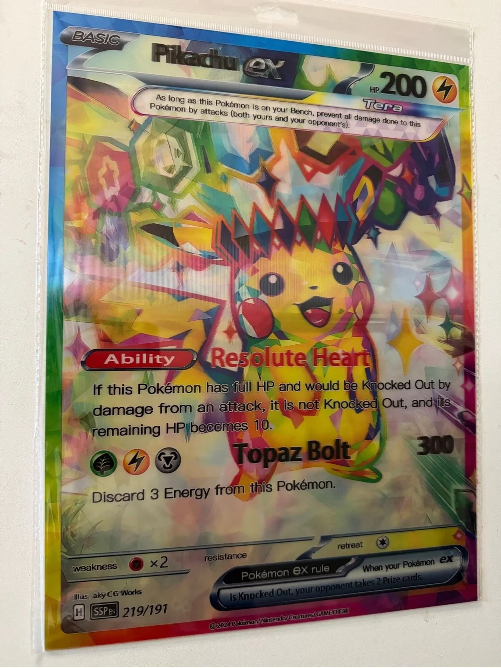 3D Lenticular Pikachu Poster – Colorful Multicolor Collectible